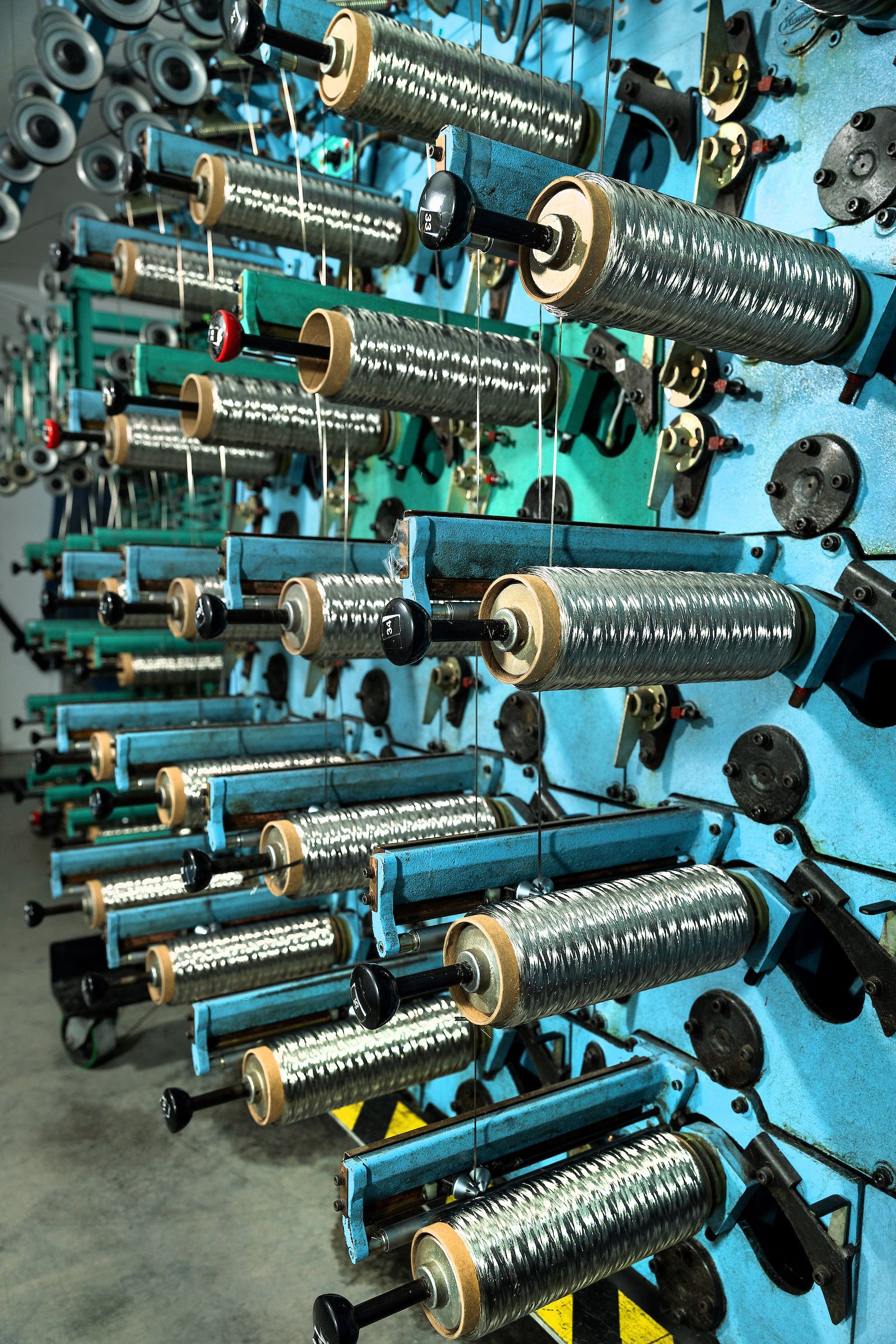 Spools of advanced conductive material